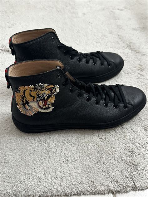 Buy Gucci Leather High 'Tiger' 